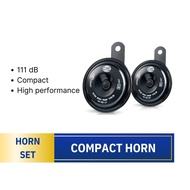 HELLA Compact Horn 12V for passenger cars 111dB dual tone 3AM 011 225 801