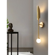 Gold Wall Sconce Wall Lamp For Foyer Living Room Feature Wall