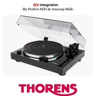 Thorens TD202 Manual Turntable With Audio-Technica MM Cartrisdge - Phono Stage Built In - USB B output - High Gloss Blac