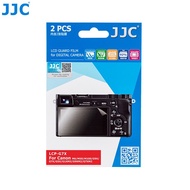 JJC Soft PET Screen Protector 2 Pcs Pack Camera LCD Guard Film for Canon EOS M50 Mark II M10 M6 M5 M3 M2 M M100 R Ra 200D II 800D 760D 750D 700D 650D 90D 80D 77D 70D 60D 7D 6D Mark II 5Ds R 5D IV III PowerShot G9X G7X G5X G1X II SX730 SX740 HS