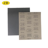 2B Sand Paper Waterproof Abrasive Sanding Liha 120 Silicon Carbide Electro Coated SP120