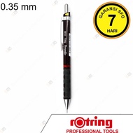Pensil Mekanik Rotring 0.35 mm Tikky Burgundy
