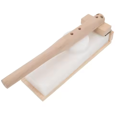 Traditional Wooden Dumpling Skin Mold Pressing Tool Perfect for Making Dumpling Wrappers Rice Roll C
