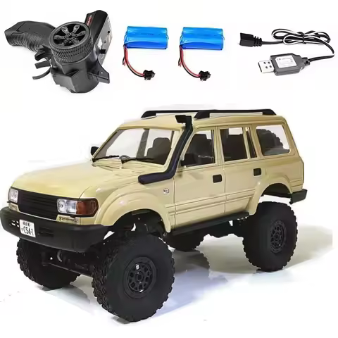 WPL C54-1 RC CAR C54 CAR LC80 Crawler Simulate Full Scale 260 Motor Off Road Climbing Monsterk WPL 4
