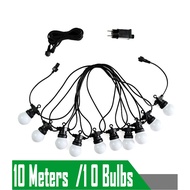 cod Outdoor Camp Lights Bulbs 23M G50 Waterproof Garland String LED Fairy Lights Tent Decoration Chr