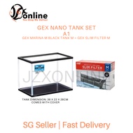 GEX Nano Tank Set A1 (36cm) | JZXONLINE | Tank Set | Aquarium Set