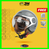 Helm Cargloss YRH Hijab Ori | Helm Wanita | Retro Bogo | Helm Half Face | Jual Helm