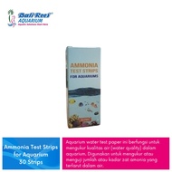 Ammonia Aquarium Strip Test Tool Ammonia Content Tester in Aquarium Water Contents 30 Strips
