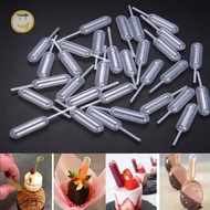 Scoutjie 50pcs 4ml Plastic Squeeze Transfer Pipette Dropper Disposable Pipette TH