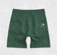 Quality Gymshark Shark Peach Three-quarter Pants High Waist Hip Lift Running Fitness Yoga Pants 【MAR