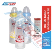 Botol Susu Pigeon [50/120/240 mL] / Dot Anak & Bayi Anti Sedak Standard Neck PP RP / Milk Bottle