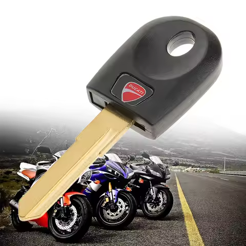 Motorcycle Uncut Blade Blank Key For Ducati 696 749 600 Monster 600 S Sport 800 Sport Etc ABS & Copp