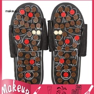 [Mk] Foot Acupoint Activating Massage Slippers Acupressure Therapy Feet Care Sandals