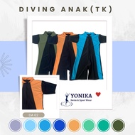 YONIKA53_KIDS DIVING SWIMSUIT (KINDERGARTEN) 2-8 YEARS