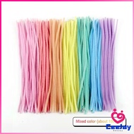 CeeJay ลวดกำมะหยี่ DIY ยาว 30 cm หนา 6mm ทำงานฝีมือ  Chenille Stems