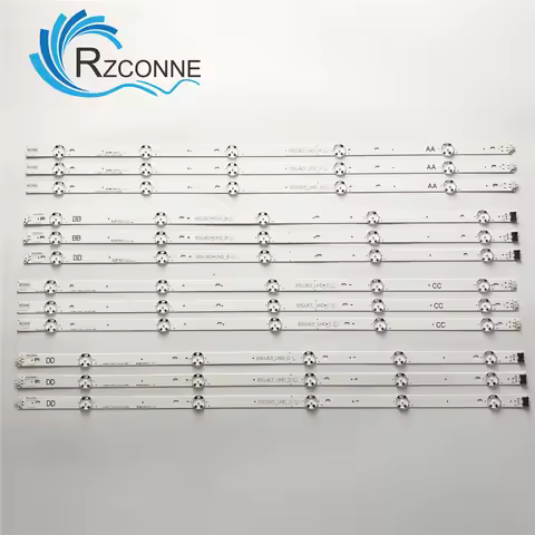 LED Backlight strip 10 lamp For 65"TV 65UJ6300 65UJ630V Innotek 17Y 65inch_A SSC_65UJ63_UHD_A B C D