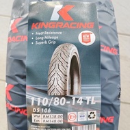 Motorcycle Scooter Tubeless Tyre 110/80-14 + 140/70-14 (2025)