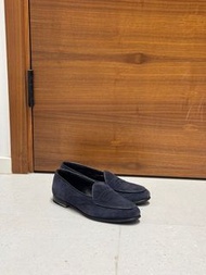 Berwick 1707 Suede Loafers Navy