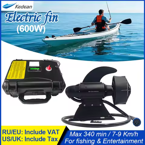 KEDEAN Electric Fish Fins for Tabla Paddle Surf Stand Up Paddle Board Propulsion Underwater Motor wi