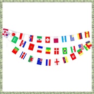 (F Y Z E) For 2022 Qatar  8 Meters 32Pcs Flags String Flag Countries Around the World Nations Flag G