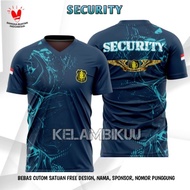 JERSEY SATPAM PRINTING TERBARU/BAJU KAOS SATUAN KEAMANAN/BAJU KAOS SATPAM CUSTOM/JERSEY SECURITY MUR