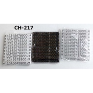 Building Block Size 0.7*5.6 cm. (Pack Of 10) CH-217