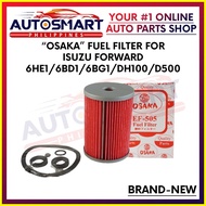 ❂ ◶ ▪ Osaka(EF-505) Isuzu Forward 6HE1/6BD1/6BG1/DH100/D500 Fuel Filter