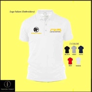 2026 เสื้อโปโล Sulam ใหม่ Proton R3 Race Rally Research Limited Baju Lelaki Motorsport ผ้าฝ้ายยอดนิย