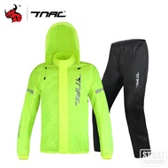 TNAC WaterProof Motorcycle Raincoat Windproof Outdoor Riding Motorcycle Jacket Reflective Motorcycle