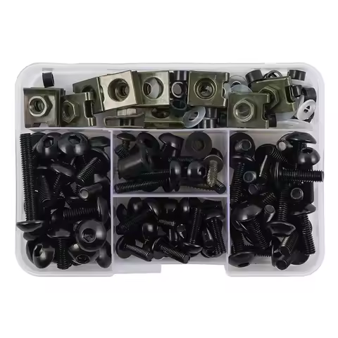 Motorcycle Fairing Bolts Kit Fastener Clips Screw Aluminium For Yamaha YZF R6 R1 R25 R125 R3 T-MAX M
