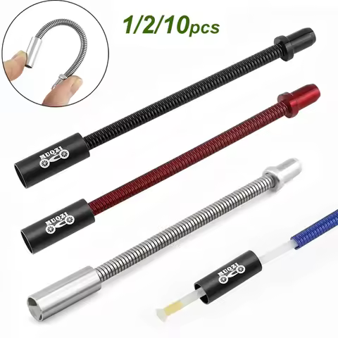 1/2/10pcs Flexible Brake Noodle Cable Bicycle Brake Cable Guide Pipe Bike V Brake Noodle Mountain Ro