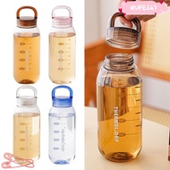 WUPEI47G9 Water Cup, 500ml Leakproof Water Bottle, Fashion Transparent Large Capacity Drinking Bottl