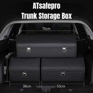 NEW ATsafepro 65L Organizer Trunk Box Storage and Cleaning Interior Vehicle Supplies Accessories for