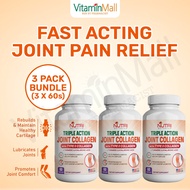 [BUNDLE OF 3 x 60's] Nutri Botanics Joint Collagen Type 2 - Joint Supplement with Type ii Collagen