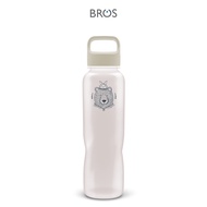 BROS Crystal Beary Beary Sweet (1000ml) | BPA-Free Water Bottle | Custom Name Print Option