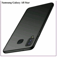 HP Samsung A8 Star/ A9 Star Softcase Premium Black Casing Black Siliconehp