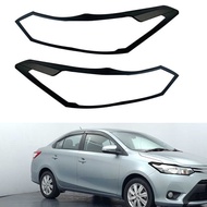 Suitable for VIOS VIOS 2014 Headlamp Shade Fuel Injection Matte Black Headlamp Frame Modified Car