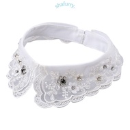 SHFY Beaded Collar Necklace Detachable Collar Neckline False Collar Necklace For Women Choker Collar