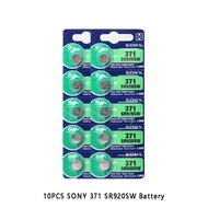 Sony 371 SR920SW AG6 920 LR920 LR69 171 370A 371A 1.55V Silver Oxide Battery Suitable for Watches Ca