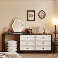 Drawer Bedroom Dressing Table Medium Ancient French Dressing Table Retro 2025 Modern Integrated Beds