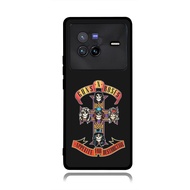 Vivo X200,X80, X70,X60,X50, V50, V40,V30,V29 PRO LITE 4G 5G Custom Guns Roses Appetite Detection Cas