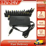 New 12V-15V-16V-18V-19V-20V-24V (With 30 Adapter port) Multifunctional universal adjustable Laptop Power Adapter Charger