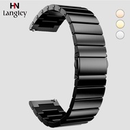 18 20 22mm Stainless Steel Smart Watch Link Bracelet for Samsung Gear S2 Classic S3 Galaxy Watch 42/46 Straps Watchband