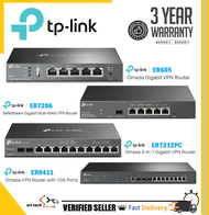 TP-Link ER605 / ER7206 / ER7212PC / ER8411 Gateway Gigabit VPN Router