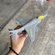 Airplane Assembly Toy, AV-8B Harrier II Model Kit, 3D Assembly Toy, Fighter Model, Miniature Airplan