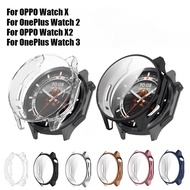 OPPO WatchX WatchX2 OnePlus Watch2 Watch3 High Quality Plating TPU Soft Watch Case For OPPO Watch X2