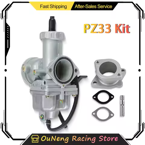 PZ33 Motorcycle Carburetor 33mm For CG TMX 250cc 300cc 350cc 400cc QUAD Off-Road ATV Cg 200-250cc Ca