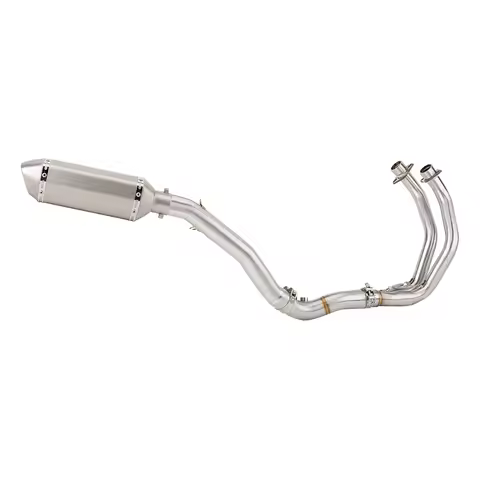 For Yamaha YZF R7 2021-2024 Motorcycle Exhaust Muffler Link Pipe Escape