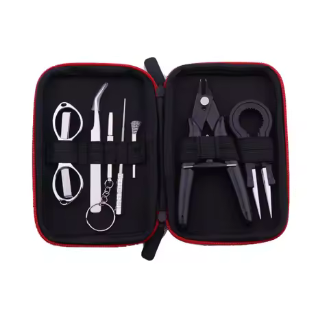 1 Set Mini DIY Tool Bag Tweezers Pliers Portable Blacksmithing Toolkit Sets Wire Heaters Kit Coil Ji