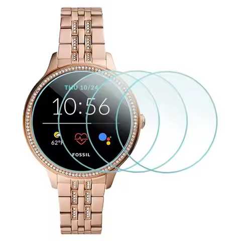 Screen Protector Tempered Glass for Fossil NEW Fossil Women's Gen 5E 42mm Screen Protector, 2.5D 9H 
